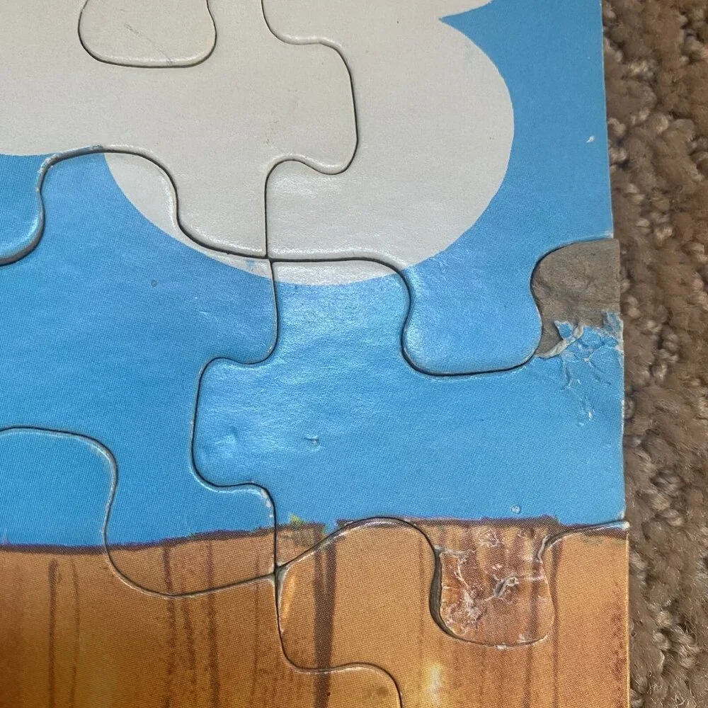 Vintage Whitman Puzzle Mickey  Mouse 100 Piece Walt Disney Retro Orig Box
